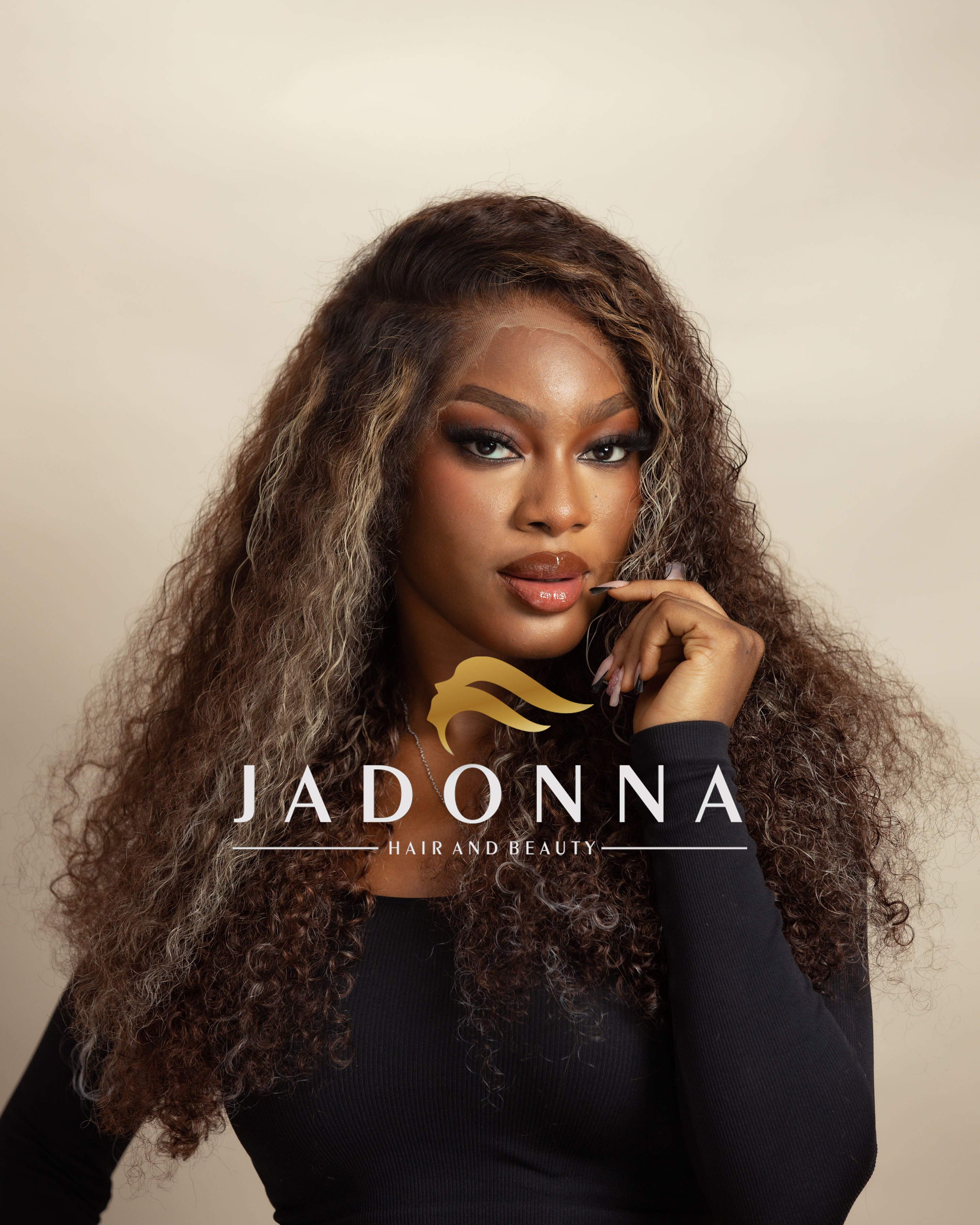 Anya Curls - Custom Ash highlights