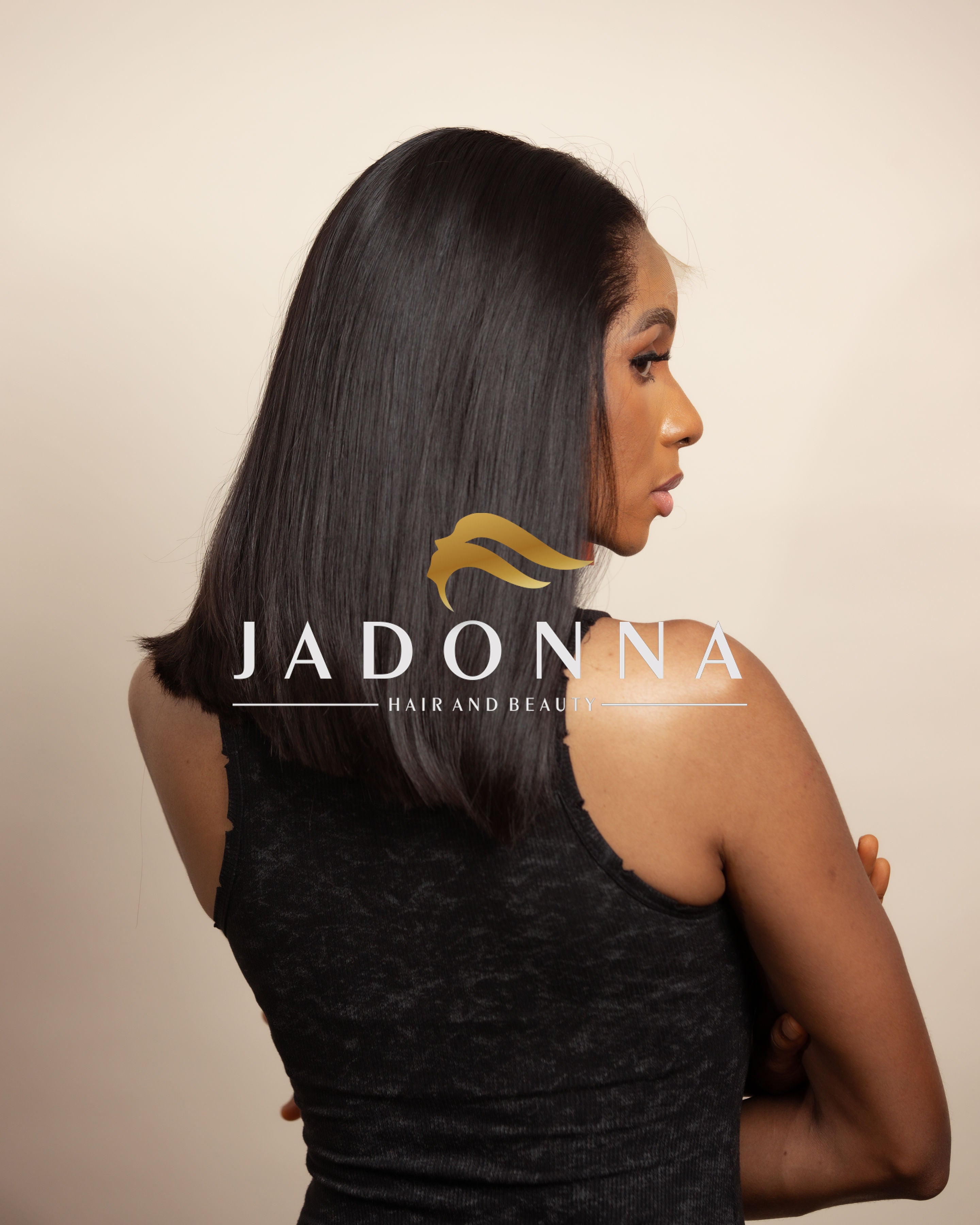 14 Inches Frontal Long bob