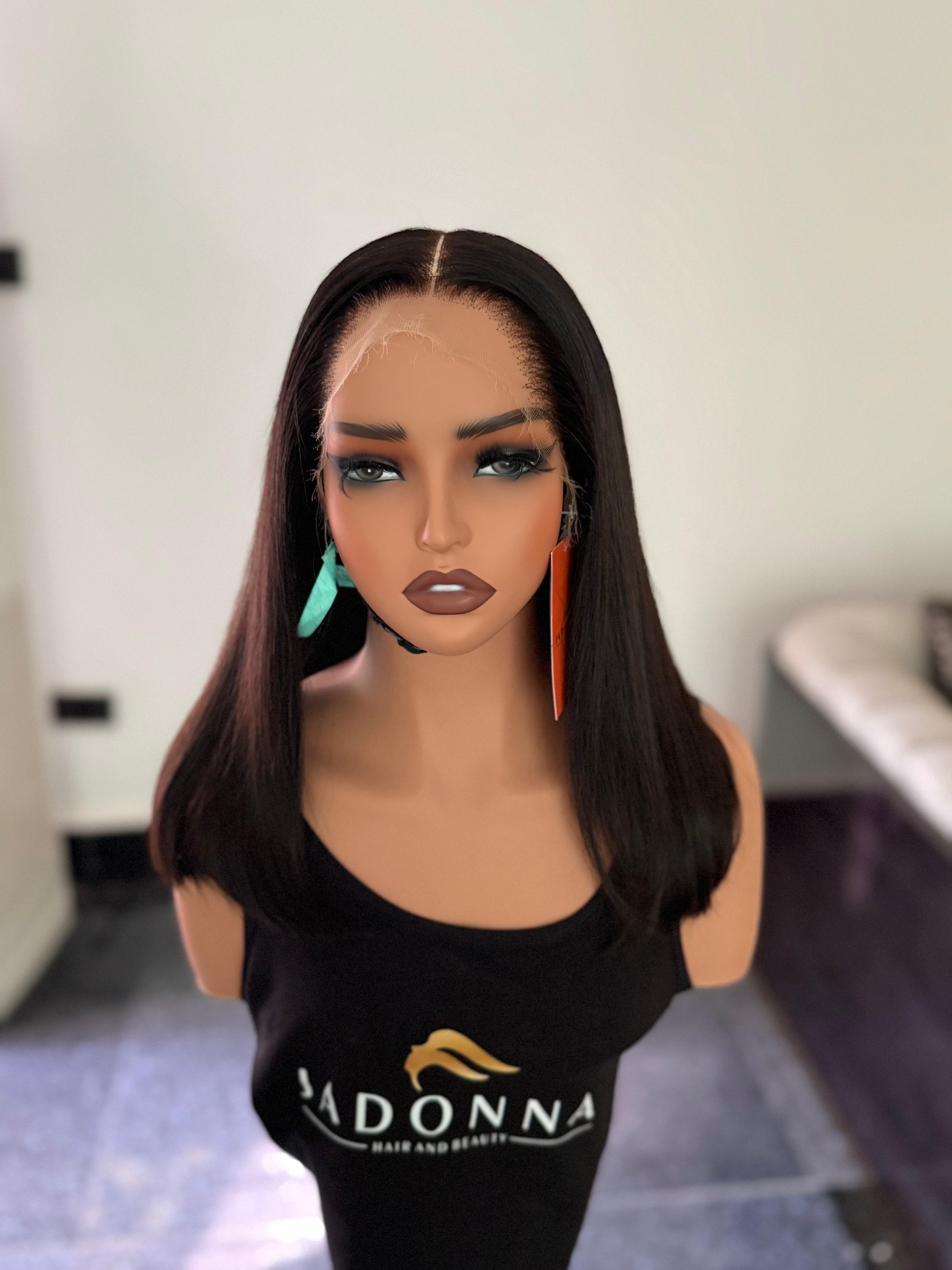 14 Inches Frontal Long bob