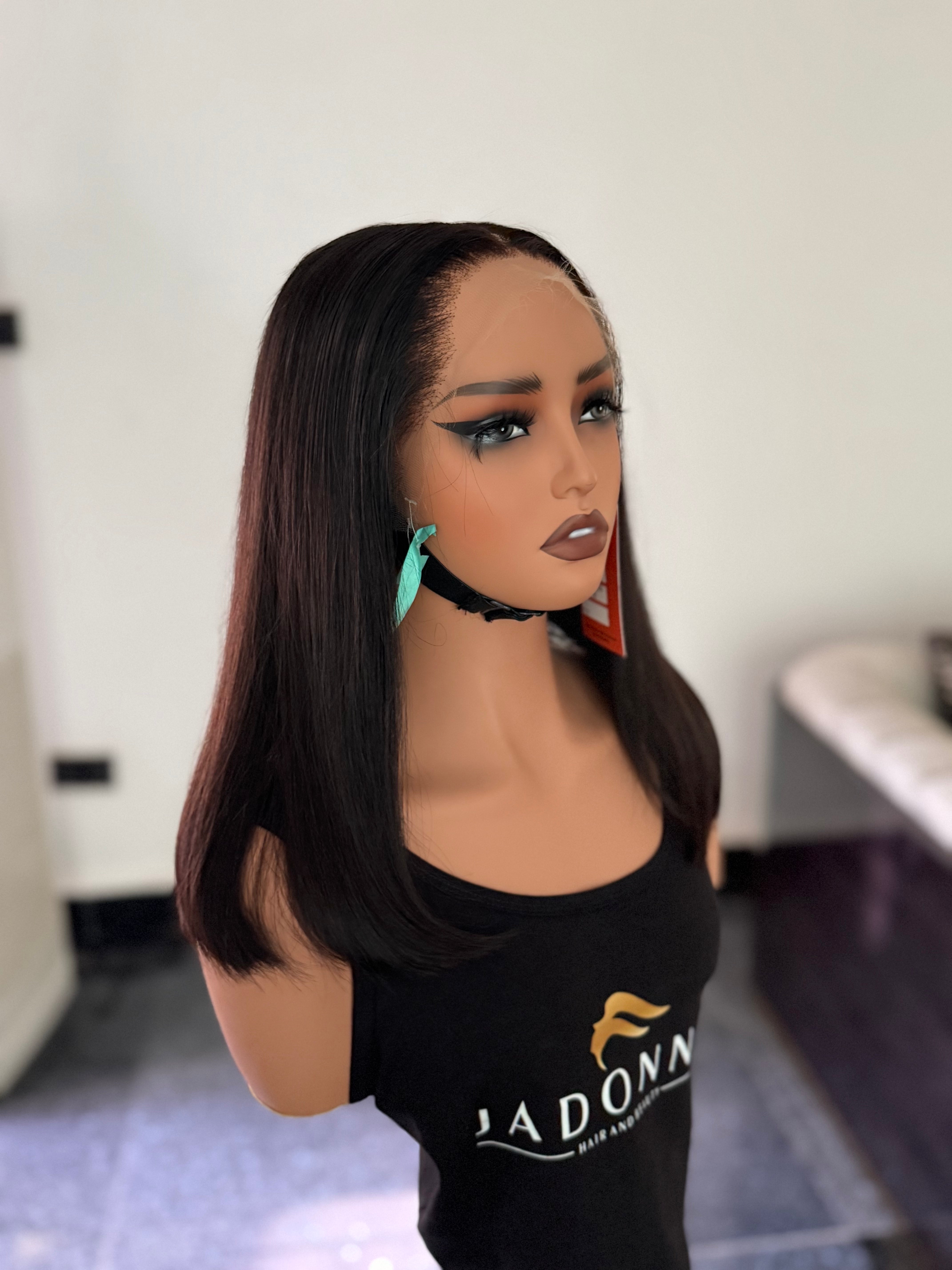 14 Inches Frontal Long bob