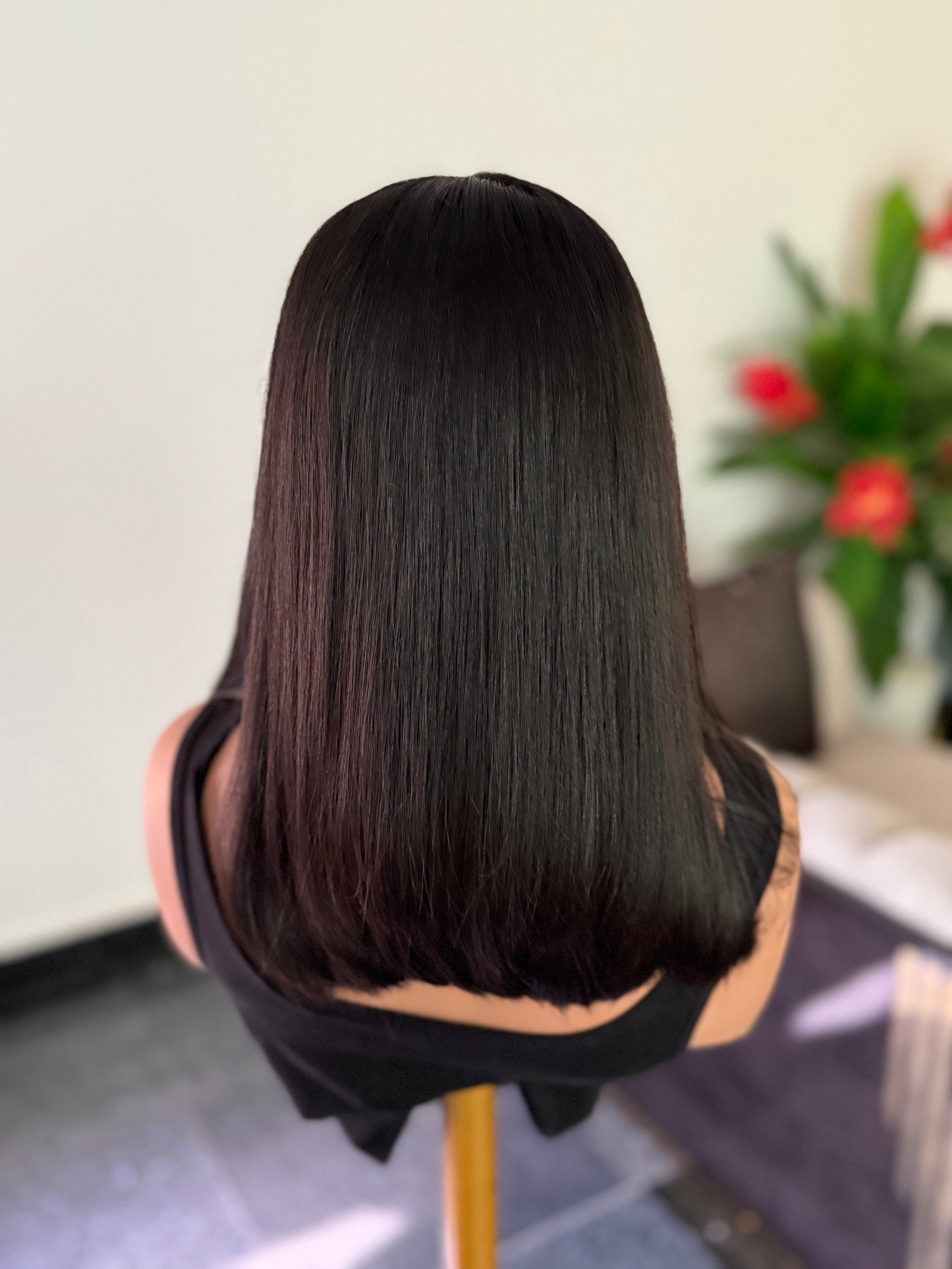 14 Inches Frontal Long bob