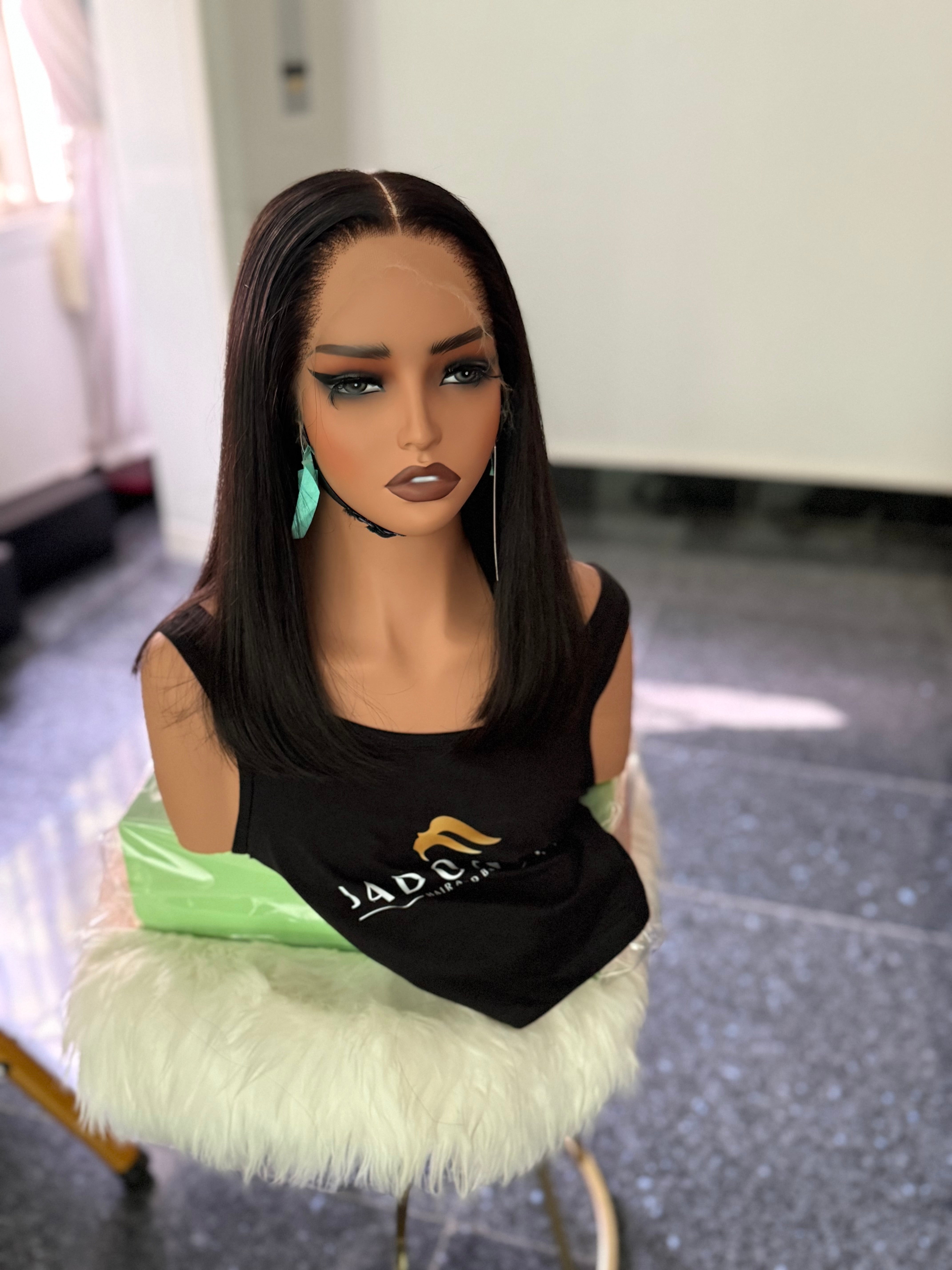 14 Inches Frontal Long bob