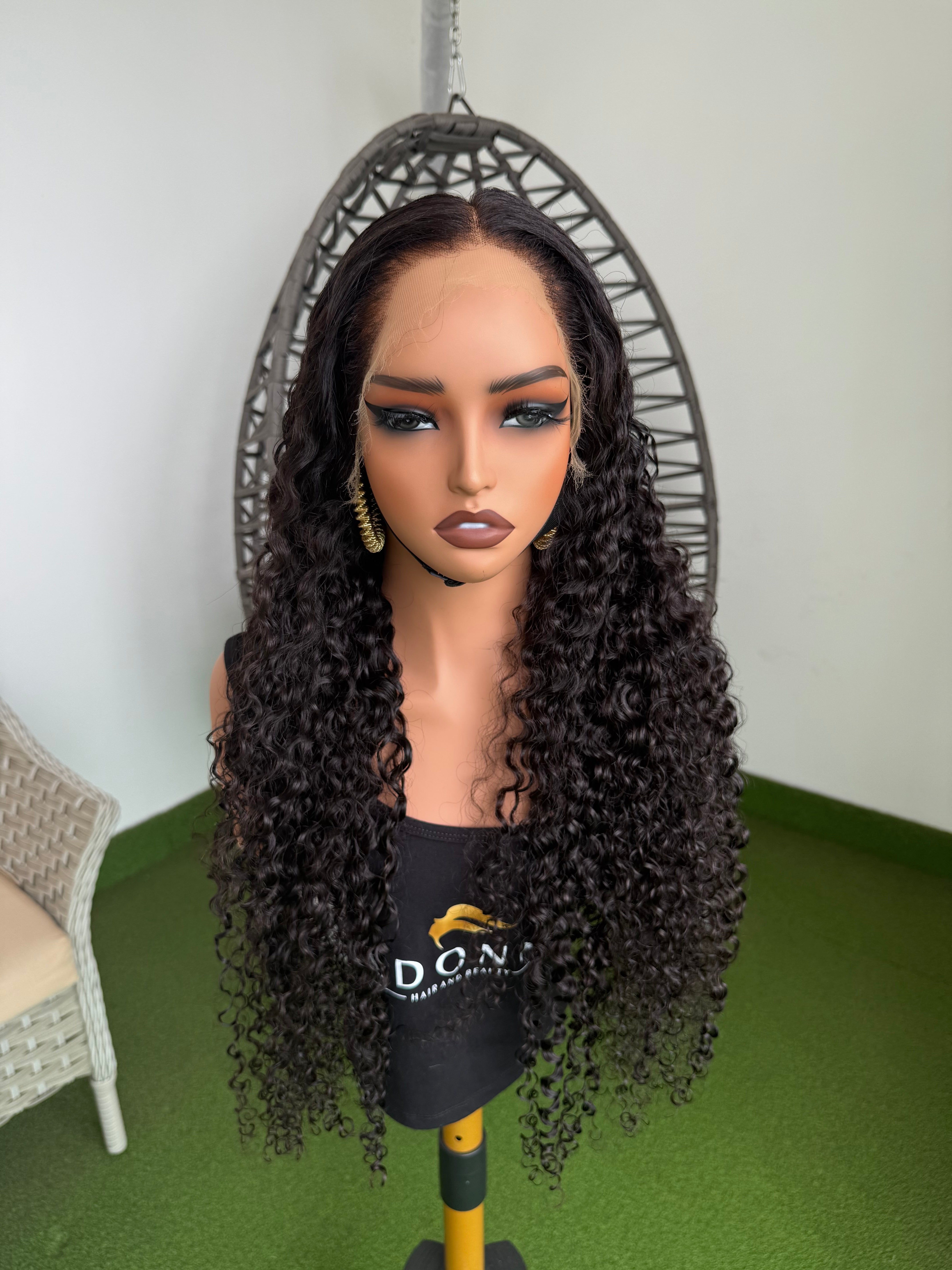 Lush Curly- 13 by 6 HD Frontal