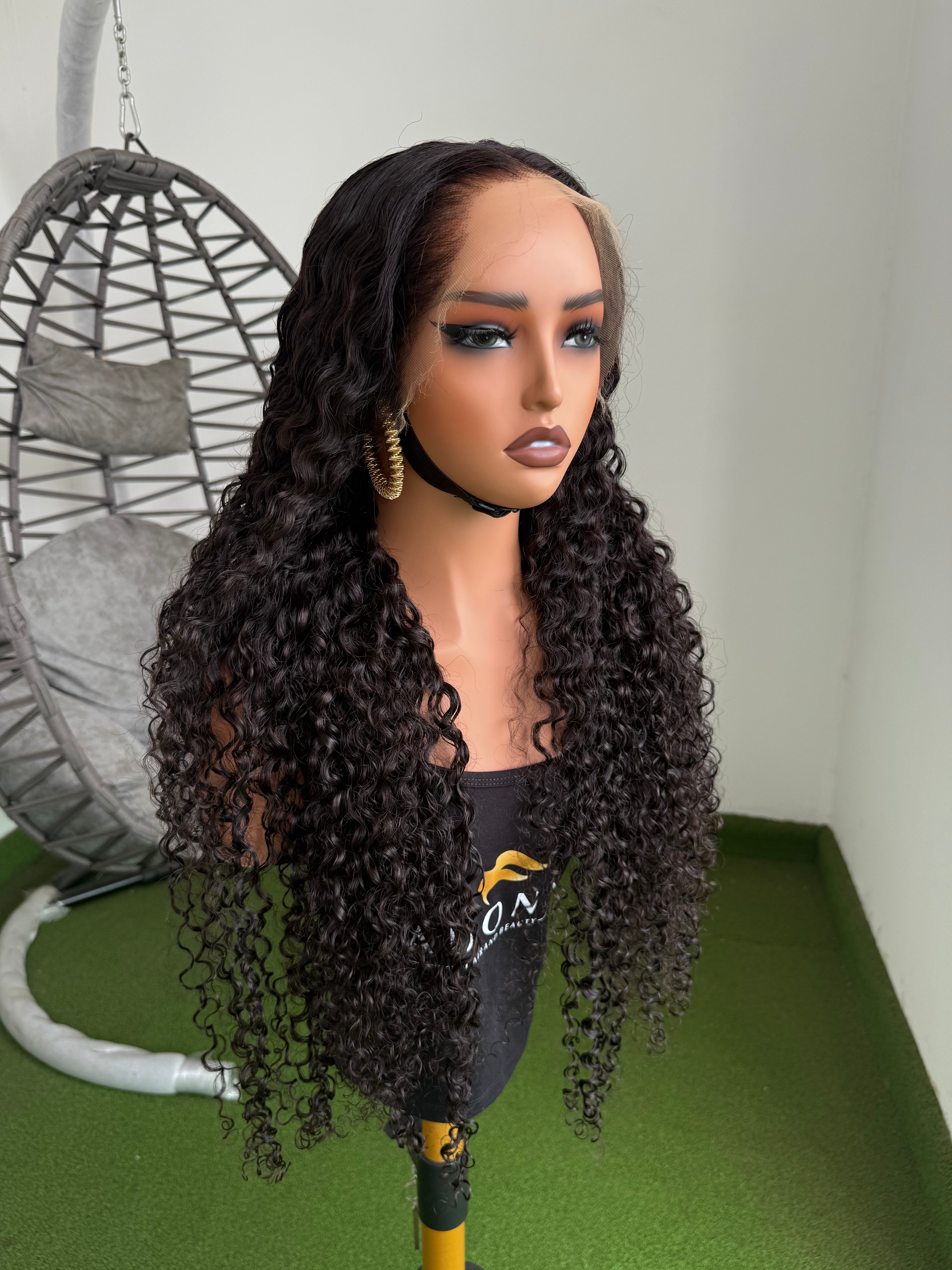 Lush Curly- 13 by 6 HD Frontal