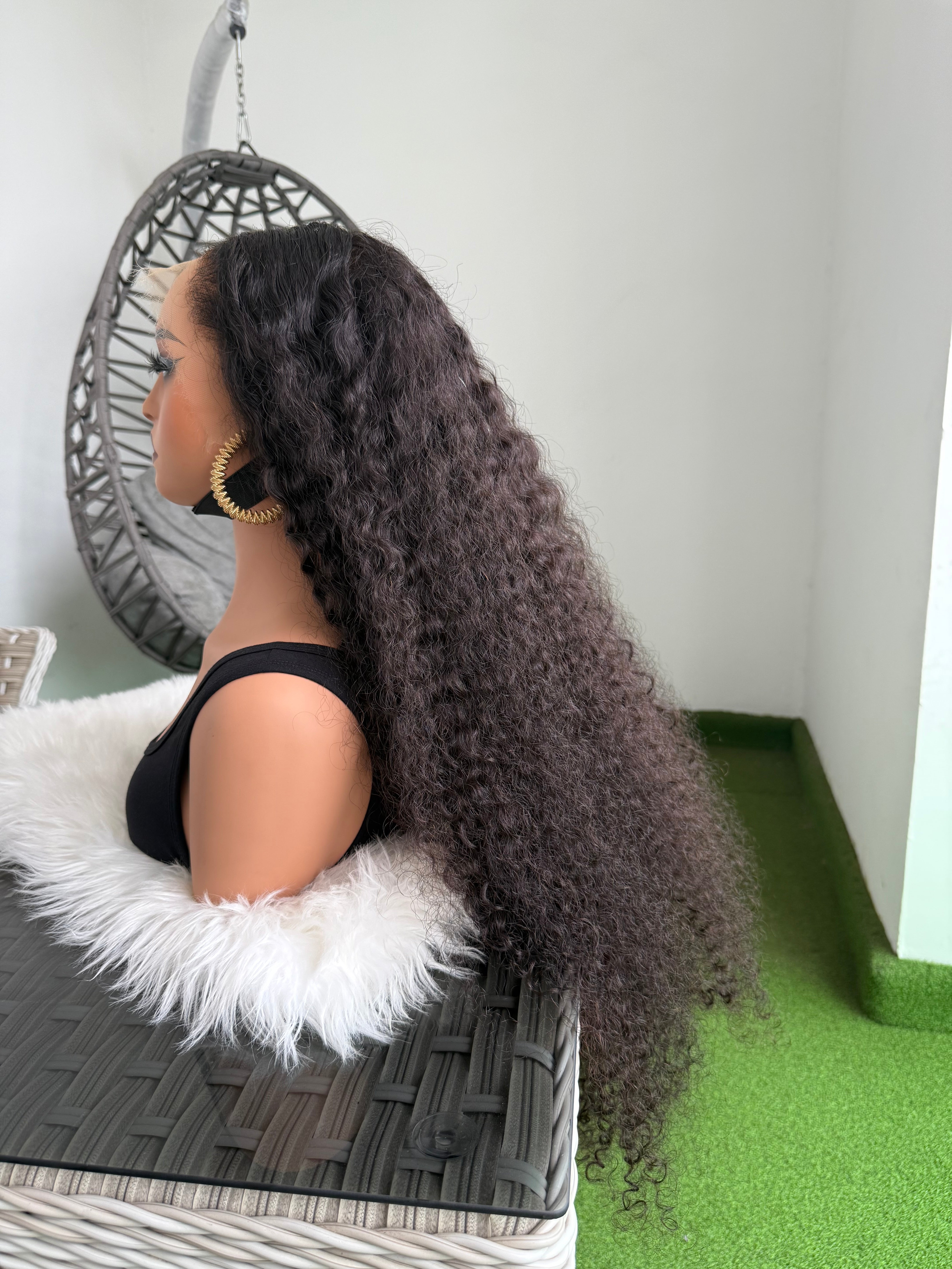 Lush Curly- 13 by 6 HD Frontal