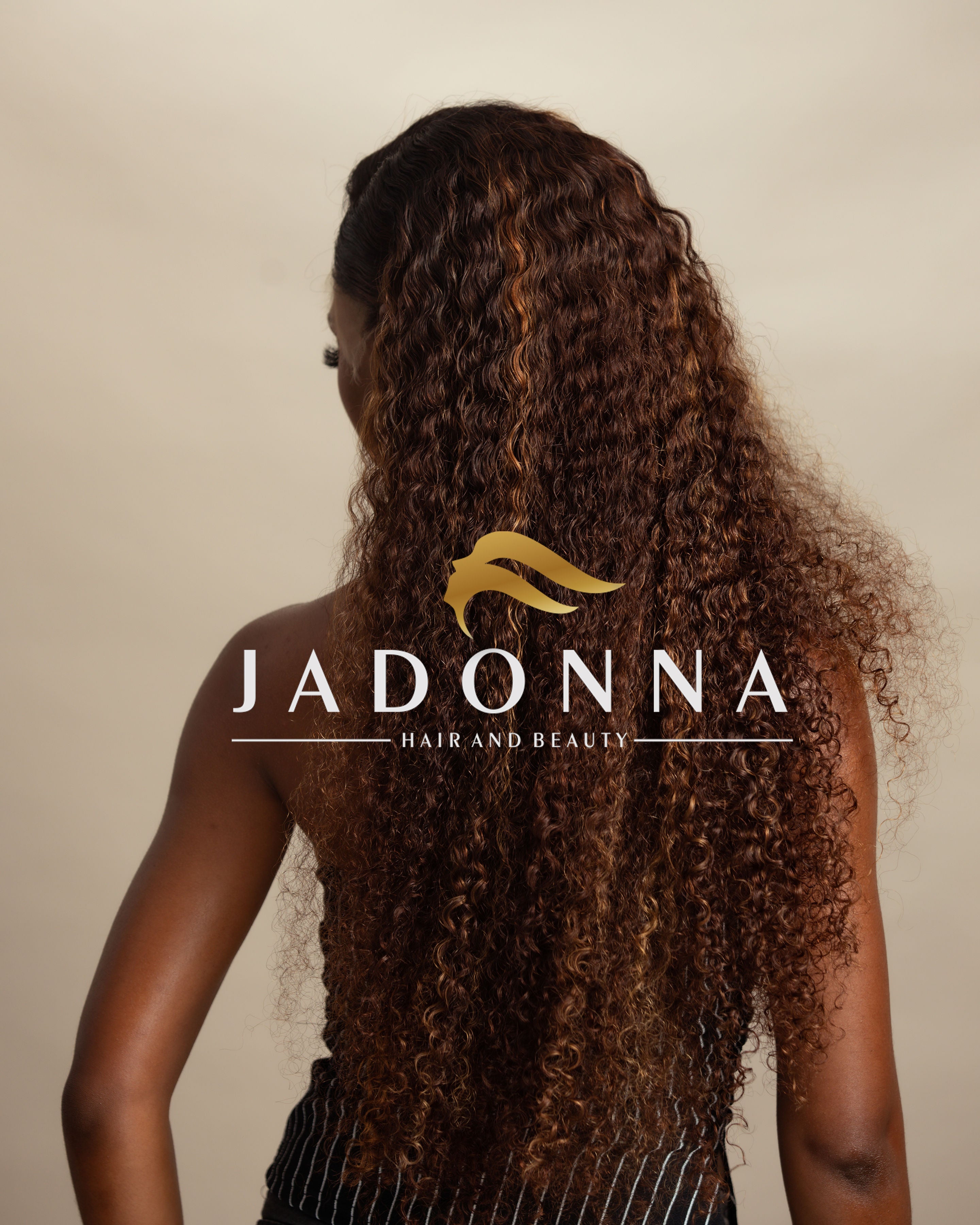 Anya Curls - Custom Honey blonde highlights